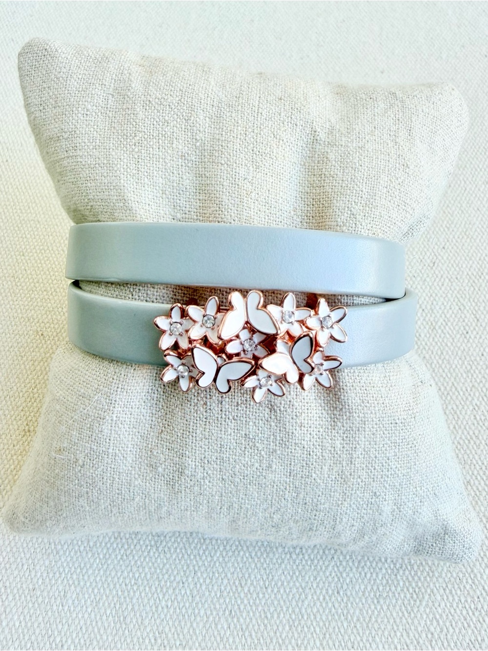 *Bracelet Focal Charm Set* KEEP COLLECTIVE Retired~New Beginnings Double Band